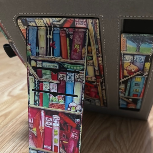 Colorful Bookcase Tablet Cover - Picture 4 of 8